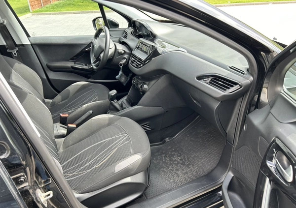 Peugeot 208 cena 23900 przebieg: 82794, rok produkcji 2012 z Warszawa małe 92